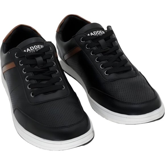 Madden Men\'s M-Bassil Perforated Sneakers Black Size 10 main image 4